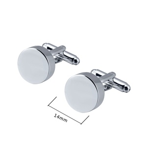 モダンファッションメンズブラックメタルストーン金メッキカフスボタン結婚式用シャツエンゲージメント記念日 - Product Image 2