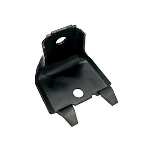 Steel Alloy Automotive <b>Bracket</b> Black Electrophoretic Surface CNC Machined Stamping Process - Product Image 1