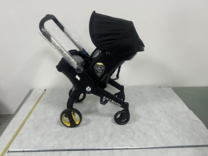 Poussette 3-en-1 avec <span class=keywords><strong>nacelle</strong></span> pliable, options d'inclinaison et de position assise, 0-3 ans, légère, respectueuse de la colonne vertébrale, en alliage d'aluminium - Product Image 3