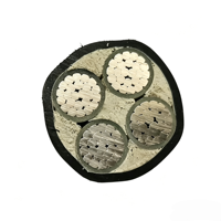 Câble d'alimentation ZC-YJLV22-4*35/50 en polyéthylène réticulé (XLPE) à âme en aluminium pour les projets de construction