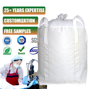 Premiers constructeurs 1 tonne Jumbo PP Fibc <span class=keywords><strong>sac</strong></span> en vrac 500kg 1000kg 1200kg <span class=keywords><strong>grand</strong></span> <span class=keywords><strong>sac</strong></span> en plastique de construction pour gravier - Product Image 1