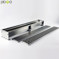 Drain linéaire en acier inoxydable pour systèmes de drainage d'eau interne de cuisine centrale Gouttières pour usage industriel en usine