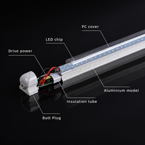 Tube LED T8 36W 4FT à cinq canaux pour la culture de légumes verts, de laitues, d'herbes aromatiques et l'agriculture verticale commerciale - Product Image 3