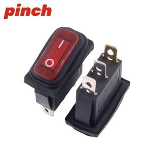 Pinch KCD3 Rocker <b>Switch</b> 3-Pin 15A 250V IP65 <b>Waterproof</b> On Off Boat Type - Product Image 2