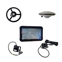 Système de direction automatique GNSS JHXH001 pour tracteurs agricoles, navigation avec écran 10,1 pouces, kit de commande de direction