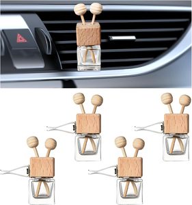 Diffusore di Profumo per Auto in Bottiglia di Vetro 8ml, Deodorante per Auto Ricaricabile con Clip per Bocchetta di Ventilazione - Product Image 1