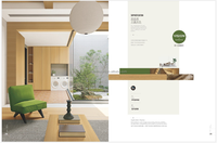 Papier autocollant en vinyle Washi brillant de haute qualité en film PP, feuilles A3/A4 pour la cuisine et le salon, respectueux de l'environnement