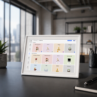 Terminal d'affichage tactile HD IA 21,5'' 24'' 27'' pour contrôle de robot humanoïde IA, ordinateur de bureau interactif RK3568S 4+64 8+128, appareils de bureau IA