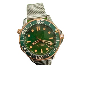 Prix d'usine en gros, montre mécanique de plongée 5BAR, mouvement ETA, haute qualité, sport, luxe, boîtier en titane pour homme, bracelet en acier inoxydable - Product Image 1