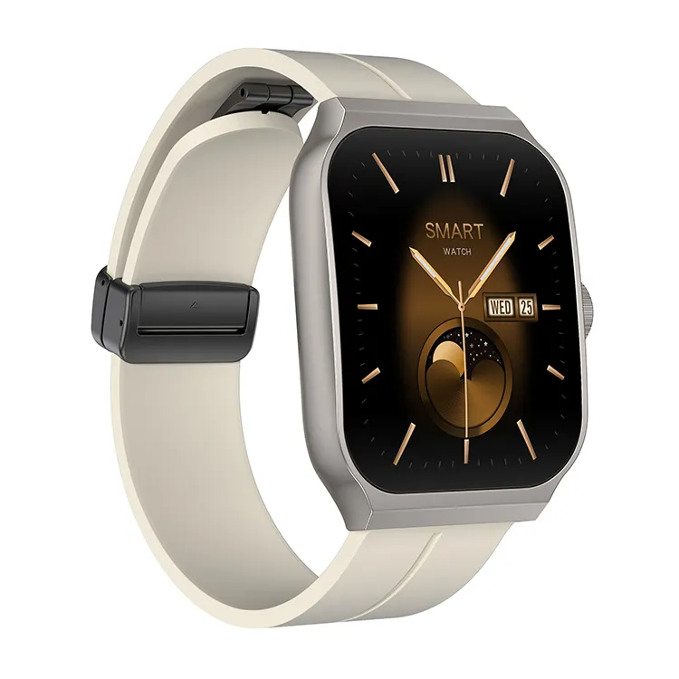 Horloge Smart 2023 Oa89 Smartwatch Lange Standby-Tijd Amoled 3d Gebogen Scherm Fitness Tracker Reloj Smart Watch Hombre Mujer