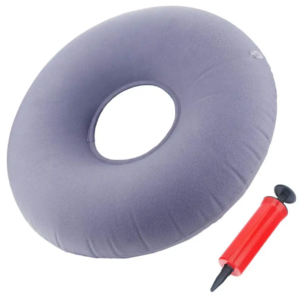 Inflatable दौर डोनट बैठने के साथ तकिया हवा पंप