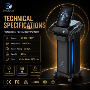 Máquina Profesional de Ultrasonido HIFU Smas de Titanio, 15 Sondas, 7 Profundidades, Radiofrecuencia V-MAX, Reafirmación y Lifting de la Piel para Salón de Belleza, CE - Product Image 6