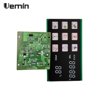 Fabricant chinois de cartes de contrôle PCBA pour mélangeurs à pâte électriques OEM, panneau de commande pour robot culinaire avec fonction tactile