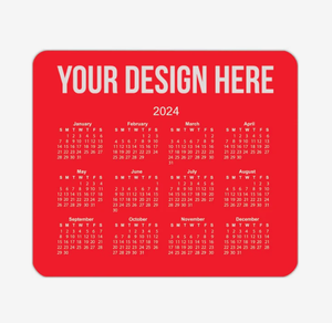 Tapis de souris calendrier horizontal personnalisé avec logo, base antidérapante, pour bureau, ordinateur, événement promotionnel, cadeau - Product Image 4