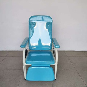 Silla de Infusión Ajustable Azul Kang Zhi Xing KX-D91, Silla de Espera para Hospital y Clínica de Acero Inoxidable - Product Image 1