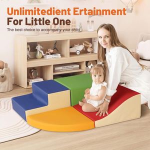 Gimnasio de Actividades Clásico para Interiores, Bloques de Escalada para Niños Pequeños, Set de Juego para Bebés, Estructuras de Escalada de Espuma para Niños de 3+ Años - Product Image 4
