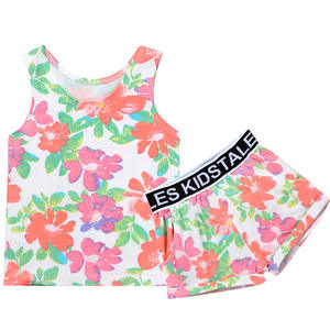 Ide produk baru pakaian bayi Asia baju anak-anak kecil kaus olahraga dan Set pendek - Product Image 2