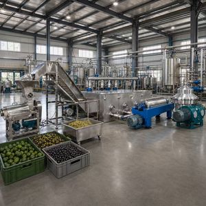 Chaîne complète de production d'huile d'olive <span class=keywords><strong>extra</strong></span> vierge et d'huile d'avocat 2000 kg/h, du lavage à la centrifugation - Product Image 1