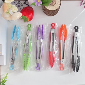 ที่คีบอาหารสแตนเลส Chuanglai ขนาด 7 9 นิ้ว สำหรับขนมปัง เค้ก และอุปกรณ์ครัว - Product Image 2