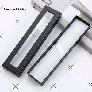 Transparent Window <b>Pen</b> Box - Custom Branding for Office Supplies - Product Image 3