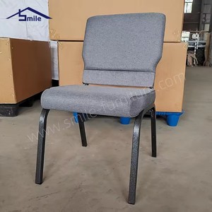 Chaise <span class=keywords><strong>de</strong></span> <span class=keywords><strong>théâtre</strong></span> commerciale <span class=keywords><strong>de</strong></span> qualité supérieure en métal, empilable et rembourrée, idéale pour auditoriums, écoles, hôtels et églises – Offre spéciale - Product Image 2