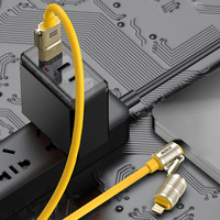 Câble de charge rapide multi-ports USB Type C PD 240W 5A 4 en 1 pour iPhone Samsung Xiaomi