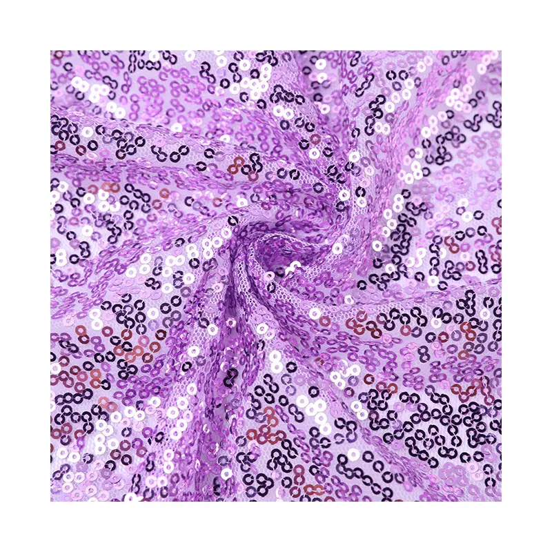 3MM Tangle Encryption Gauze Sequin Embroidered Wedding Dress Tablecloth Earthworm Flower Fabric Wedding Dress Fabric