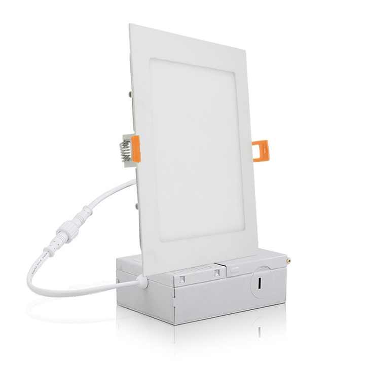 6 Inch 12W 5CCT+2000K Recessed Slim Flat Led Panel Light Nightlight ...