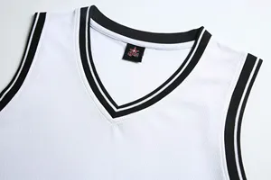 Ensemble <span class=keywords><strong>de</strong></span> vêtements <span class=keywords><strong>de</strong></span> sport <span class=keywords><strong>de</strong></span> <span class=keywords><strong>basket</strong></span>-ball personnalisés <span class=keywords><strong>de</strong></span> haute qualité pour hommes et femmes, <span class=keywords><strong>haut</strong></span> sans manches, maillot avec logo imprimé, OEM <span class=keywords><strong>de</strong></span> grande taille - Product Image 4