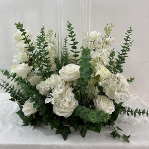 Guirnalda Floral Alta Personalizada GreenLife, Centros de Mesa para Bodas, Arreglo de Corona de Flores Artificiales - Product Image 2