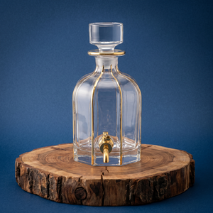 Manufacturer Arabic 640 ml Decanter Display Attar Oud Oil Glass <strong>Bottle</strong> <strong>Cork</strong> Sealed - Product Image 4