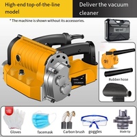 Machine électrique multifonctionnelle pour surfaces murales Grattoir à poudre et mastic anti-poussière Rabot à bois