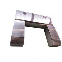 Boîtes à outils combinées 3-en-1 en aluminium argenté, robustes, imperméables, résistantes à l'usure et durables, vente en gros d'usine