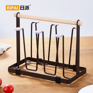 ชั้นวางแก้วริปายสีขาวแบบตั้งโต๊ะทรงสี่เหลี่ยม แห้งเร็ว สำหรับใช้ในครัวเรือน - Product Image 2