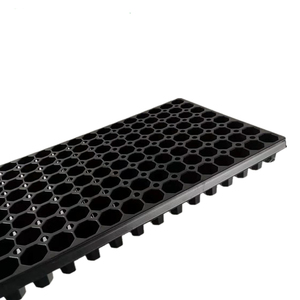 Bandeja de cultivo de plástico hidrófito X119, bandejas de semillas de polietileno, bandeja de plántulas con forma de círculo 144 - Product Image 1