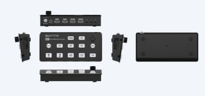 Commutateur vidéo 4K 2 canaux commutateur de diffusion vidéo pour clavier en direct et diffusion - Product Image 5