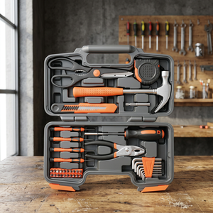 Kit di Attrezzi Manuali da 40 Pezzi, Cacciaviti e Chiavi in Acciaio per Riparazioni, Personalizzabile con Supporto OEM, Confezionato in Valigetta Rigida - Product Image 2