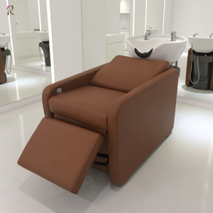 Sillón de Peluquería con Lavabo para Terapia Capilar, Mueble de Salón de Belleza - Product Image 1