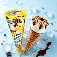 Services de Marquage Privé OEM pour Cornets de Glace Croustillants Certifiés HACCP, Desserts Surgelés en Gros, Halal, Disponibles en Sac