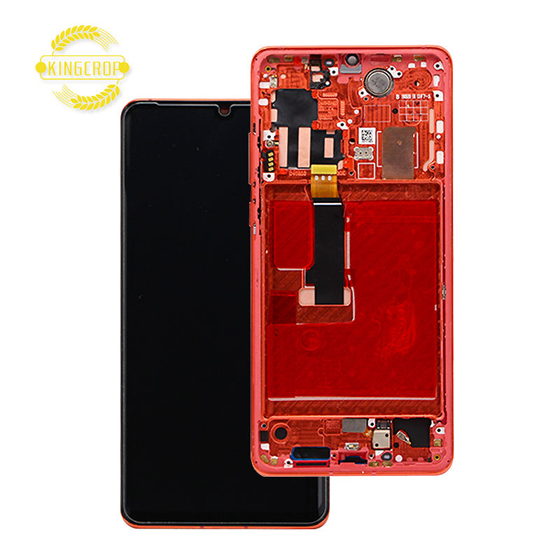 NOVO Modelo Original para Huawei P30 Pro, Montagem de Tela LCD VOG-L29 com  Touch Screen, Display LCD para Huawei P30 Pro com Estrutura
