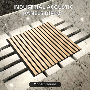 Panneaux muraux acoustiques compressés en MDF, panneaux décoratifs insonorisants pour les bureaux, les hôtels, les maisons, les plafonds - Product Image 2