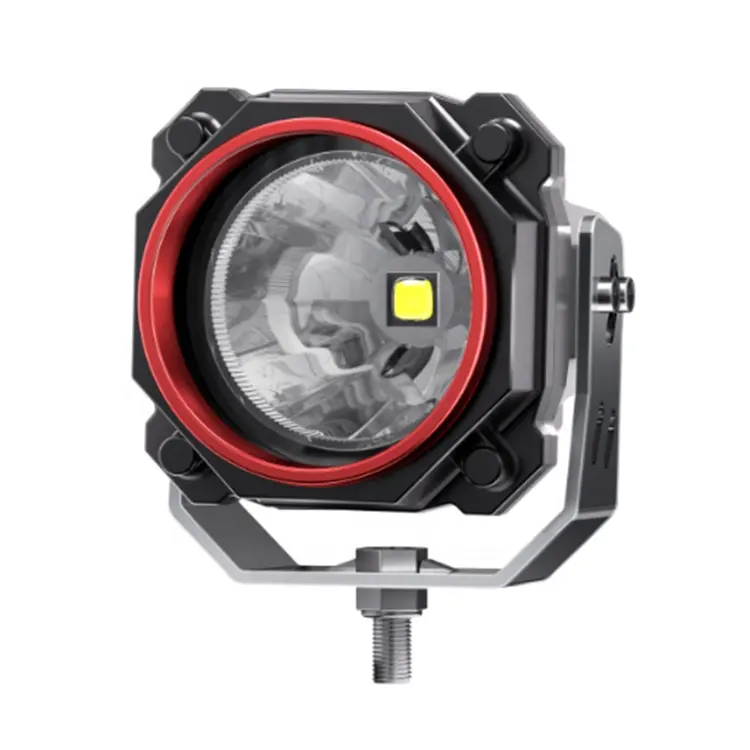 Luz de concentração 60W com farol alto e baixo de cor dupla luz de neblina para caminhão e motocicleta