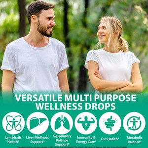 솔로트리 비건 림프 배수 지원 액상 보충제 팅크처 100% 천연 허브 림프 지원 액상 드롭스 - Product Image 5