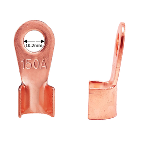 ขั้วต่อสายไฟฟ้าทองแดงแบบวงแหวน OT-30A สำหรับแบตเตอรี่  แบบปลายเปิด  สำหรับย้ำสายไฟ  ขั้วต่อสายไฟฟ้าทองแดง OT - Product Image 5