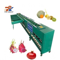 Tomaten sorteermachine voor 6 gradaties, passievrucht sorteermachine, fruitgewicht sorteermachine met CE-keurmerk