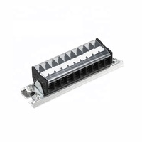 KEERTE TD-10010 100A Din ray Terminal blokları 25mm vidalık tel konektör Terminal bloğu yüksek akım ile