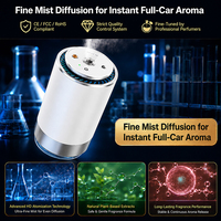Diffuseur d'aromathérapie automatique pour voiture, à commande vocale, alimenté par USB, élégant, avec intensité d'arôme réglable