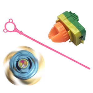 Alloy Pull <b>String</b> Spinning <b>Top</b> For Kids Educational Toy Gift Youth 5 To 7 Years Unisex Pull Ruler Toy - Product Image 1