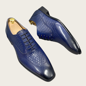 Zapatos de Cuero de Negocios para Hombre de Alta Calidad, Zapatos Casuales Hechos a Mano, Zapatos de Vestir de Piel de Vaca, Zapatos de Cuero Modernos para Hombre - Product Image 3