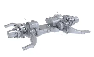 Brogen OEM PMSM motor 88kw elektrikli otobüs motoru elektrikli aks tahrik e aks 3.5 kamyon için